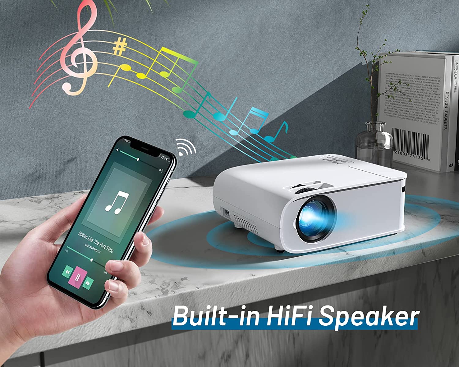 Proyector ARTSEA W25 FULL HD + TELON