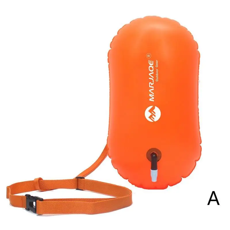 Swim Safe Buoy Tow Floats Inflatable Life Saving Swim Buoy PVC Inflated Air Drying Bag Drift Bag For Swimming Pool Open Water - Image 7